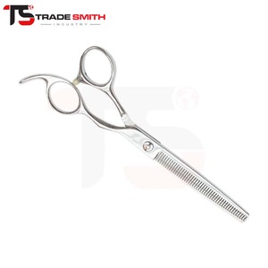 Ciseaux à effiler classiques TSI Barber pour une coupe lisse, ciseaux de coiffure pour la création de textures, la superposition et la mise en forme des cheveux en salon - Product Image 2