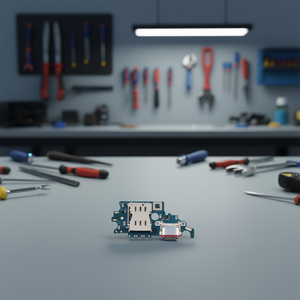 Componente Scheda Madre Piccola per Porta di Ricarica e Lettore SIM per Samsung Galaxy S21 G991, Nuovo - Product Image 3