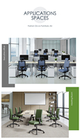 Meilleur confortable ergonomique exécutif tissu cuir dossier haut bois support directeur travail bureau bureau chaise en cuir