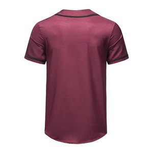 Custom <b>Baseball</b> Team Wear Jersey Breathable Sports Uniform Low MOQ Wholesale Supplier - Product Image 2