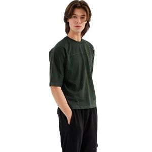 Camisetas Básicas Lisas para Hombre, Ligeras, de Algodón, Corte Regular, Color Sólido, Estilo Moderno, Camisetas Premium para Hombre - Product Image 2