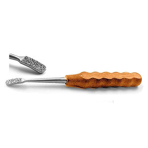 Lime à os de haute qualité avec manche en fibre, longueur 18 cm / 7 pouces, instrument chirurgical orthopédique à revêtement diamanté - Product Image 3