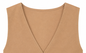 Robe d'écolière sans manches à col en V plissée style A-line avec chemise blanche à manches longues pour enfants - Product Image 5
