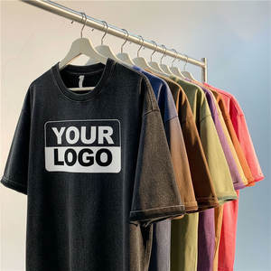 T-shirt unisexe à col montant en coton épais, coupe oversize et carrée, de haute qualité, fabriqué par des professionnels, idéal pour la personnalisation. - Product Image 4