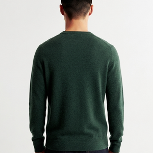 Custom Print Logo Eco-Friendly <b>Men's</b> Regular Fit Sweatshirt Heavyweight 100% Cotton Crew <b>Neck</b> Pullover Solid <b>Sweater</b> for Winter - Product Image 3