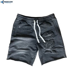 Pantalones Cortos de Algodón para Hombre, Personalizados, con Forro Polar, Cierre Frontal Sólido, Secado Rápido, Transpirables, Ecológicos, con Cordón Ajustable, Bordado, Etiqueta Privada, Estilo Casual - Product Image 3