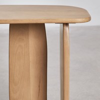 Table console en bois de manguier Vandana Terra Sereno 110x45 cm