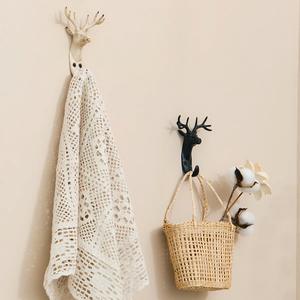 Ganchos Dobles de Metal Resistentes para Montar en la Pared, Perchero para Abrigos, Sombreros y Toallas, Soporte de Hierro Resistente a la Corrosión con Gran Capacidad de Carga - Product Image 4