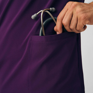 Nurse Uniforms Unisex Hospital Scrubs 2 Piece <b>Set</b> Breathable Woven Medical Clothing <b>Doctor</b> Scrub Uniform - Product Image 5