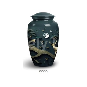 Urna Funeraria Decorativa con Diseño de Árbol de la Vida para Cenizas de Adultos, Tamaño Mediano, Recuerdo Conmemorativo - Product Image 4