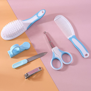Kit profesional de aseo para mascotas 8 en 1, set de aseo para perros y gatos, cortauñas, peine para eliminar el pelo, tijeras, cepillo de baño, herramientas de viaje - Product Image 5