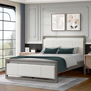 Lit King Size en bois massif fait main, design de qualité supérieure, mobilier de luxe avec pied de lit - Product Image 3