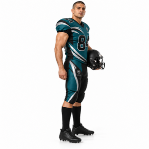 Conjunto de Pantalones y Camiseta de Fútbol Americano, Uniforme de Equipo Personalizado, Tela Transpirable de Spandex/Poliéster, Unisex para Adultos, Ligas, Clubes, Partidos - Product Image 3