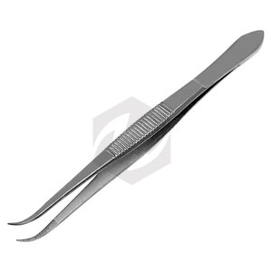 Pinzas de Acero Inoxidable de Punta Fina, Rectas y Curvas de 5 Pulgadas, para Depilación de Cejas y Eliminación de Vello Encarnado, Instrumentos Médicos - Product Image 5