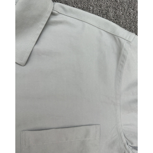 เสื้อเชิ้ตแขนยาวลำลองผู้ชายแบบสั่งทำ OEM ODM ปักลายที่ปกเสื้อ ปกคอพับ ติดกระดุมเม็ดเดียว - Product Image 6