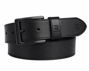 Cinturones de Cuero Genuino para Hombre y Mujer, Cinturón de Vestir de Cuero de Grano Completo de Primera Calidad para Trajes de Negocios - Product Image 5
