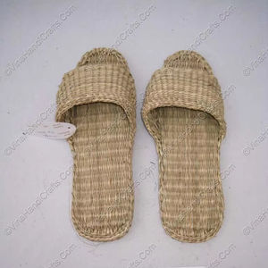 Sandalias de Jacinto de Agua Hechas a Mano al por Mayor, Vietnam, Zapatillas de Verano Tejidas Naturales a la Moda - Product Image 4