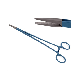 Portaagujas de Titanio de 23 cm, Reutilizable, Autoclavable, Manual, para Cirugía Oftálmica, Juego de Herramientas Quirúrgicas - Product Image 4