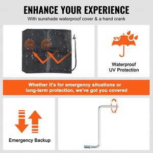 Potente Martinetto Elettrico per Rimorchio, Capacità 4000 Libbre, 9.84"-33.85", Martinetto Elettrico per Gancio di Traino, Impermeabile, per Rimorchi Utilitari - Product Image 5