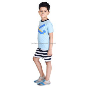 เสื้อยืดเด็กคอกลมแขนสั้นทรงปกติ ผ้าฝ้ายใยไผ่คุณภาพสูง ถักทออย่างดี ระบายอากาศได้ดี รับตัดเย็บตามสั่ง - Product Image 4