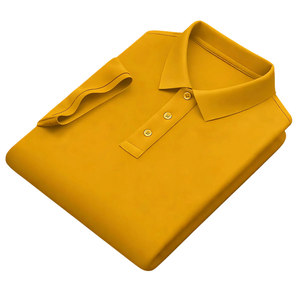 Camisetas Polo Casuales para Hombre, Venta Caliente, Logotipo Personalizado, Color Sólido, Transpirables, MOQ Bajo, Fabricante OEM - Product Image 6