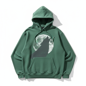 Sweat à capuche personnalisé brodé en 3D, doublé, délavé, en coton épais, à épaules tombantes, style vintage, délavé à l'acide, streetwear pour homme - Product Image 5