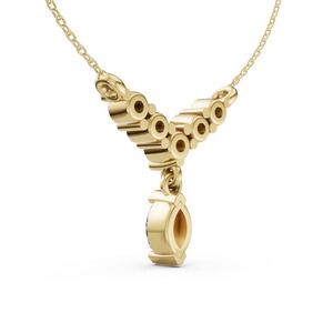 Collar con Colgante de Diamantes, Diseño Elegante y de Lujo para Mujer, Ideal para Bodas, Aniversarios y Cumpleaños, Proveedor al por Mayor - Product Image 4