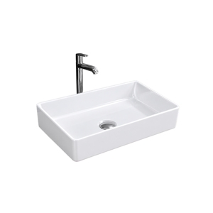 Grifo Monomando Moderno COASTA Cromado con Certificación NSF para Lavabo de Encimera con Desagüe y Capacidad de 12L - Product Image 1