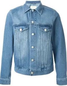 Chaquetas Vaqueras Lavadas de Alta Calidad, Estilo Hip Hop, Transpirables y a la Moda, para Hombre y Mujer, de Poliéster/Algodón, Corte Regular - Product Image 2
