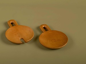 FAIZA CRAFT Saladière en bois de fabrication indienne, finition naturelle, écologique, compatible micro-ondes, lavable, pour la maison, les mariages et les événements - Product Image 6