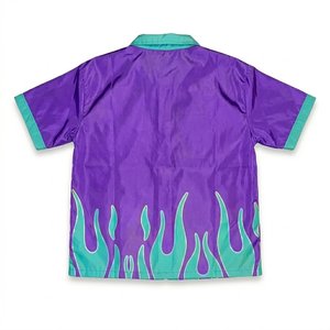 High Selling Custom Logo Men's Nylon Track Suit Windbreaker <b>Sets</b> Breathable Waterproof Jacket Shorts Athletic Streetwear Fashion - Product Image 3