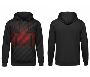 Sweat à capuche personnalisé avec logo, imprimé par sublimation, tissu de qualité supérieure – Sweat à capuche personnalisé pour équipe, homme, femme, jeune, veste à capuche d'entraînement, vêtements de sport - Product Image 1