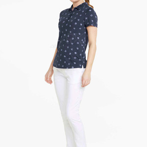 Camiseta Polo Transpirable para Mujer, Camiseta Polo con Logotipo Personalizado Estampado, Camiseta Polo Elegante para Mujer, Camiseta Polo Ajustada para Mujer - Product Image 5