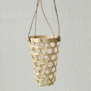 Couvre-gobelets décoratifs en bambou naturel, supports à boissons, prix bas, tissage à la main, petites enveloppes pour gobelets - Product Image 2