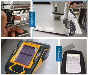 ASTM A240 201 304 316L 4X8FT tôle d'acier inoxydable 0.3mm 0.6mm 1mm à 6mm haute qualité Ss 2b NO.4 brosse délié finition - Product Image 6