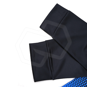 Sweat-shirt à capuche dégradé bleu-noir pour homme, coupe classique, en polyester, décontracté, pour l'automne, vêtement de sport, pull à manches longues, respirant - Product Image 6