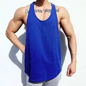 Oversize <b>Men</b> <b>Gym</b> Tank Tops 95% Cotton 5% Elastane Breathable Stringer <b>Vest</b> <b>Gym</b> Bodybuilding Muscle Singlets <b>Vest</b> Sleeveless Top - Product Image 5