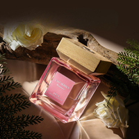 Diffuseur de rose ébène – Diffuseur d'aromathérapie de luxe avec bouchon en bois naturel et bâtonnets – Parfum longue durée pour la maison et le bureau