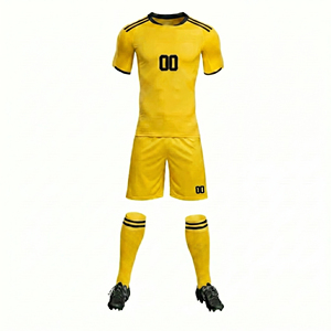 Nouvel Arrivage en Gros : Ensembles de Maillots de Football 100% Polyester, Tenues de Sport de Qualité Supérieure, Uniformes par Sublimation pour Adultes, Service OEM - Product Image 5