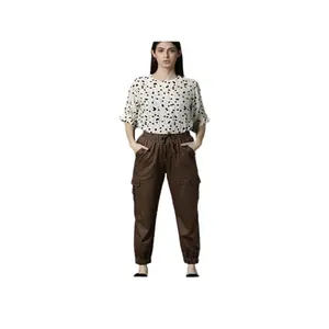 Pantalons pour femmes de qualité supérieure pantalons chino kaki d'été pantalons en coton pour femmes vêtements en vrac pantalons décontractés