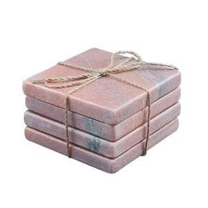 Sous-verres créatifs en marbre pour la maison, les restaurants et les bars, tapis et accessoires de décoration de table, sous-verres en marbre - Product Image 2