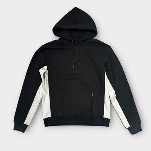 Chándal de invierno personalizado OEM para hombre, con capucha y cordón ajustable, 100% algodón, transpirable, ligero y cómodo. - Product Image 6