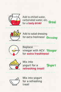 น้ำส้มสายชูแอปเปิ้ลไซเดอร์ออร์แกนิกพร้อมเครื่องดื่มดีท็อกซ์500มล. สำหรับสุขภาพลำไส้ - Product Image 6