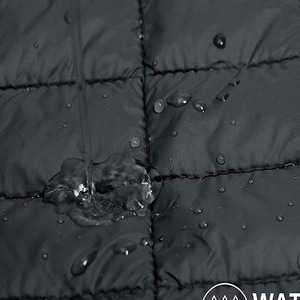 Women's Waterproof Stand Puffer <b>Vest</b> Sleeveless Quilted Winter Warm Nylon Zipper <b>Utility</b> Plus puffer <b>vest</b> - Product Image 4