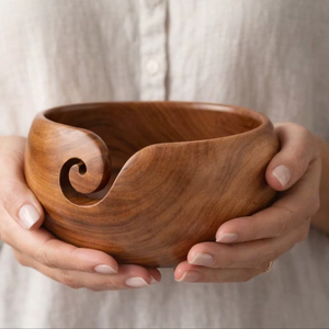 Wooden <b>Yarn</b> Bowls High Quality - Product Image 1