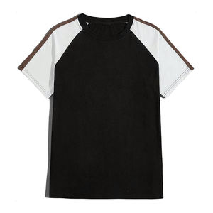 T-shirts pour hommes en coton biologique à design personnalisé, style été, vêtements d'extérieur formels, hauts à manches raglan, streetwear, tee-shirt en promotion - Product Image 5