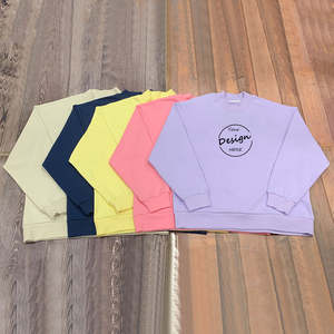 เสื้อสเวตเชิ้ตคอเต่าทรงหลวม ผ้าฝ้ายฟลีซเนื้อนุ่ม ระบายอากาศได้ดี สไตล์ลำลอง สำหรับผู้หญิง พร้อมปักลายตามสั่ง - Product Image 3