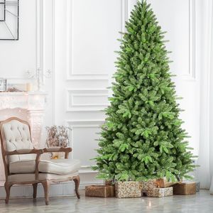 Albero di Natale Artificiale Verde da 180 cm, Rami Misti in PE/PVC, Base Pieghevole Premium con Cerniere, Decorazione Natalizia da Interno - Realistico - Product Image 3