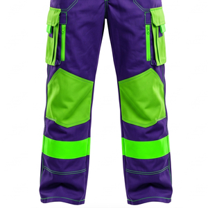 High Visibility Reflective Breathable CE Certified Premium Quality Workwear Dungarees for <b>Men</b> Custom Sizes Available - Product Image 5