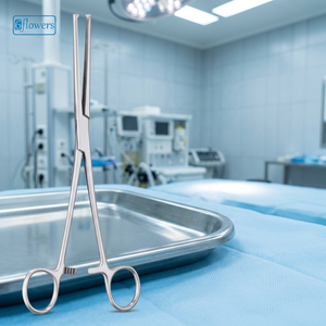 คีมหนีบห้ามเลือด Kocher Ochsner แบบใช้มือสำหรับผ่าตัด ได้รับการรับรองมาตรฐาน CE ระดับ Class I พร้อมโลโก้ตามสั่ง - Product Image 2